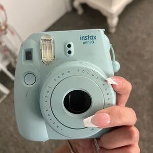 Instax Mini 8 Camera in Soft Blue